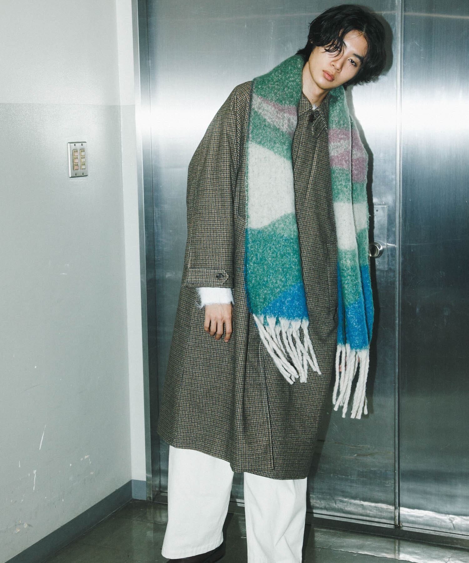 SENSE OF PLACE by URBAN RESEARCH「『ユニセックス』バルマカーンルーズコート」|ノーカラーコート|