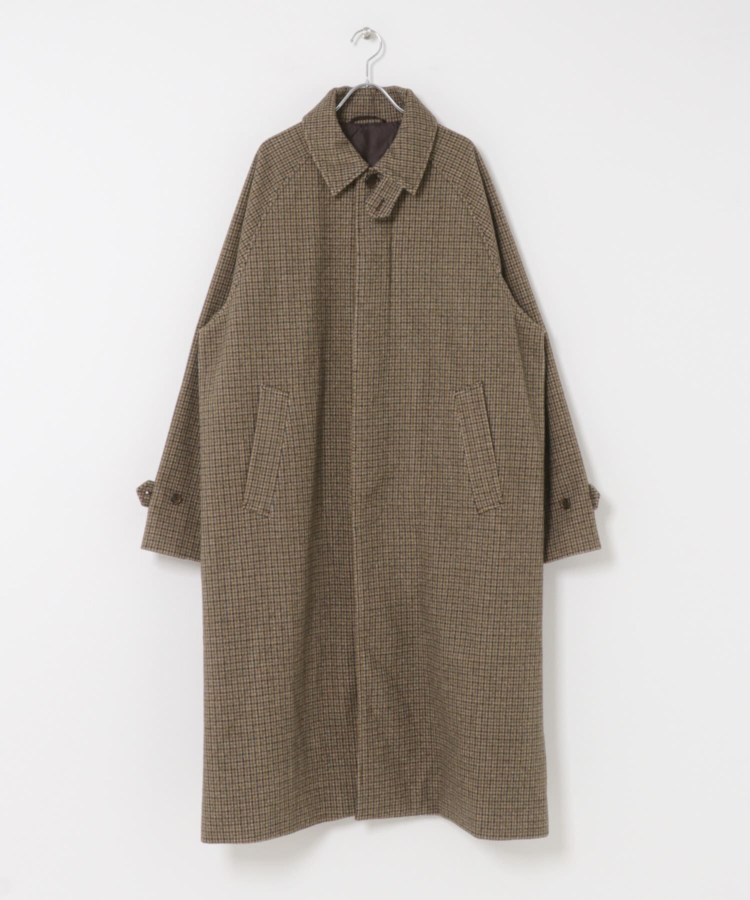 SENSE OF PLACE by URBAN RESEARCH「『ユニセックス』バルマカーンルーズコート」|ノーカラーコート|