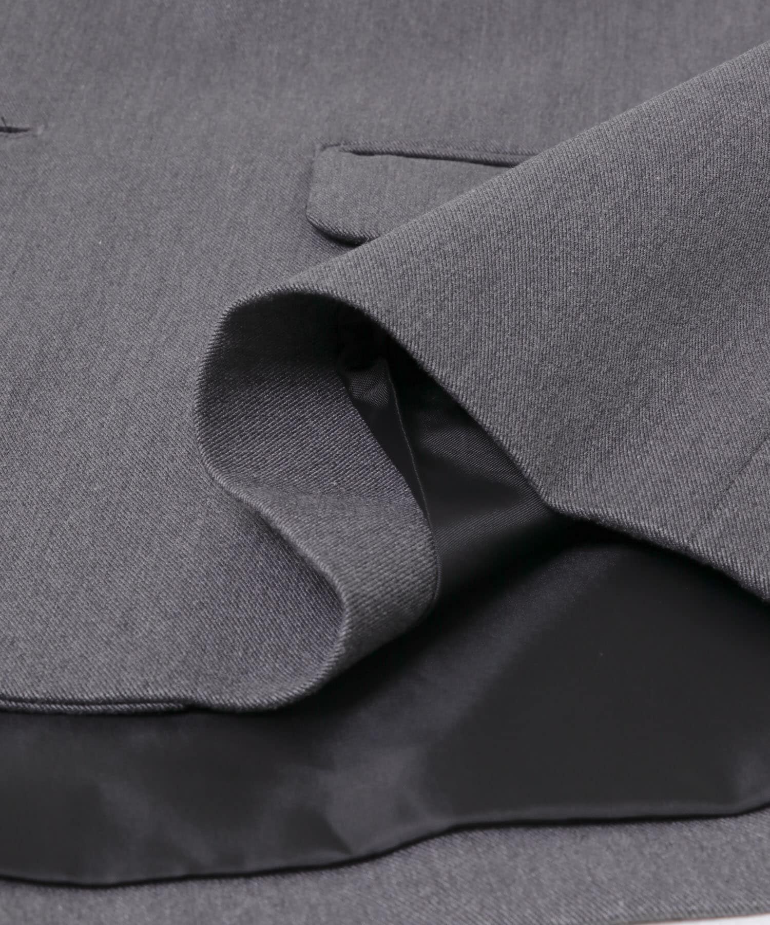 SENSE OF PLACE by URBAN RESEARCH「コンフォートクルーネックジャケット」|ノーカラーコート|