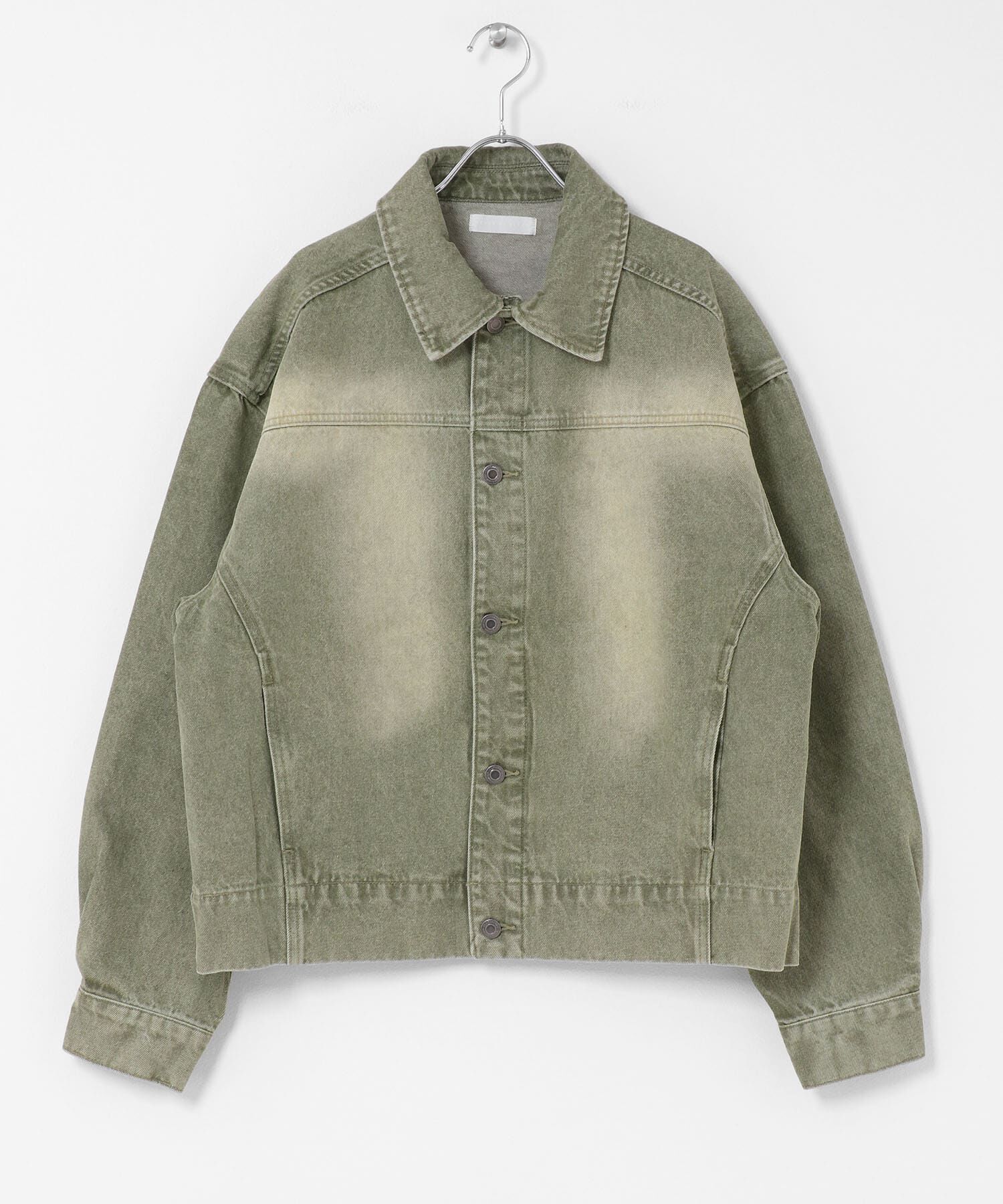 SENSE OF PLACE by URBAN RESEARCH「ツイストデニムブルゾン」|デニムジャケット|