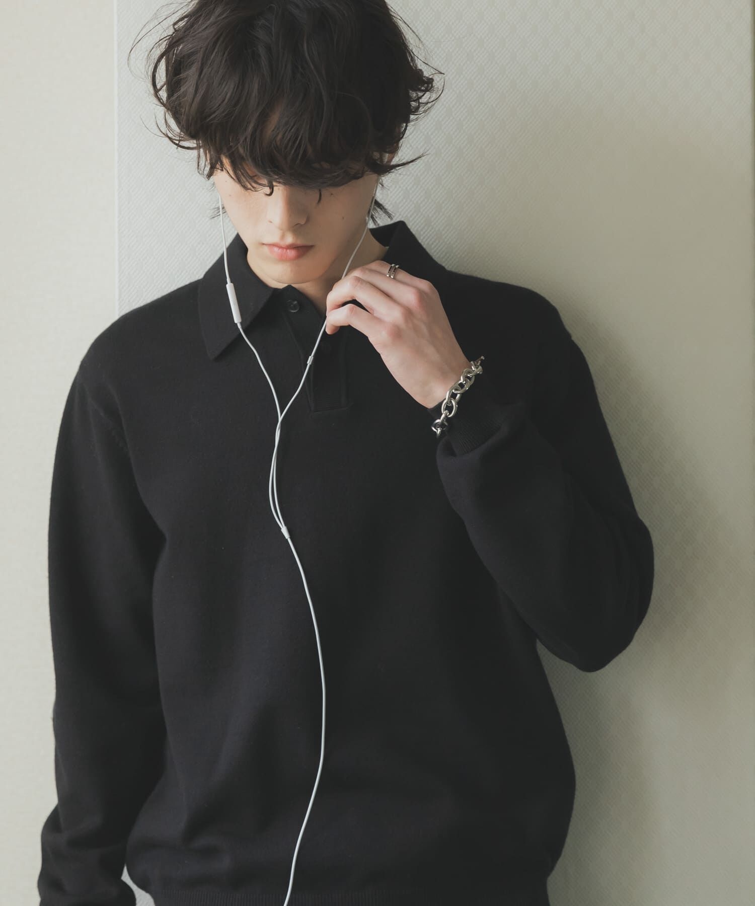 SENSE OF PLACE by URBAN RESEARCH「『一部WEB限定カラー』『洗濯可/毛玉防止』ストレッチニットポロシャツ」|ニット・セーター|