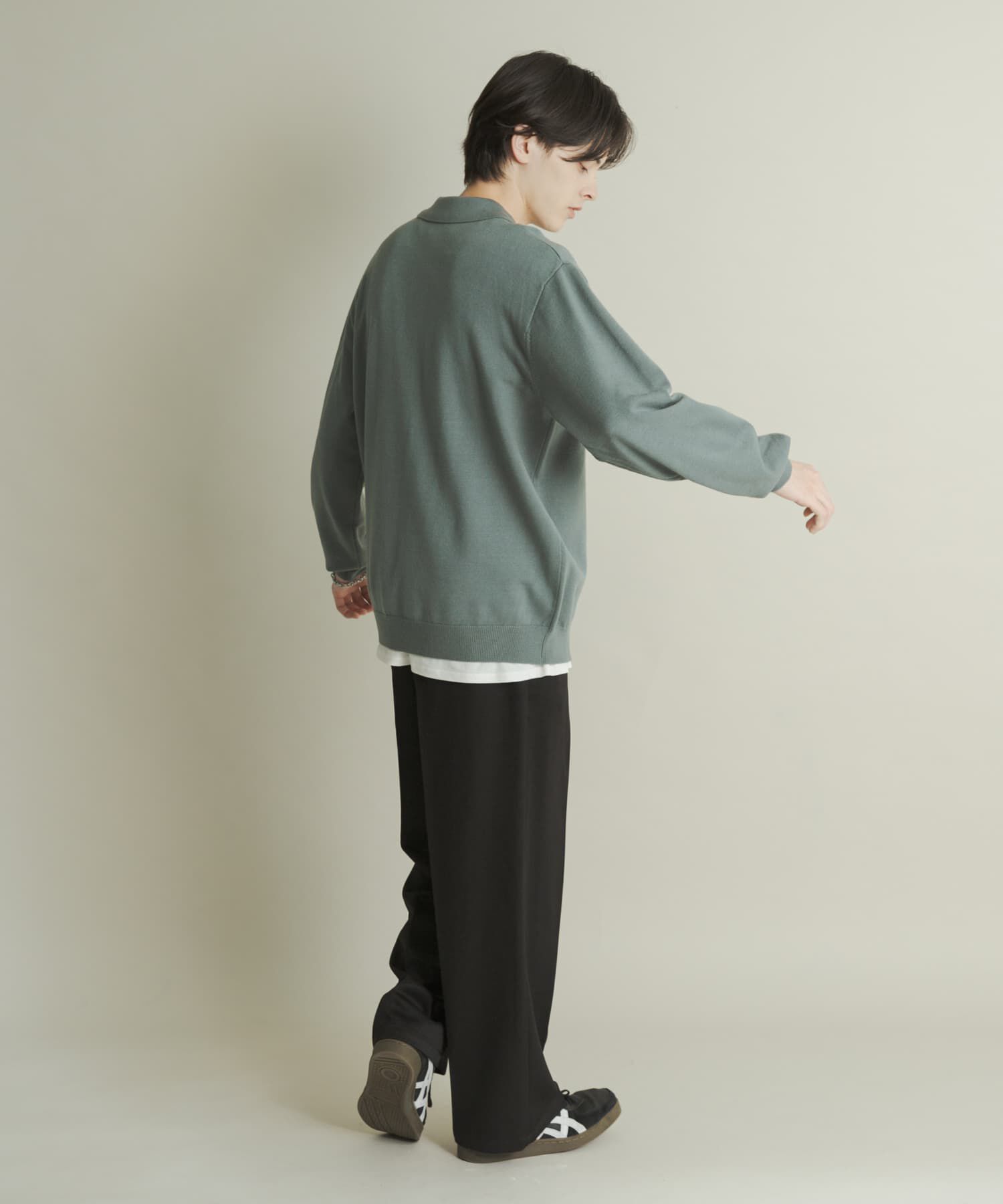 SENSE OF PLACE by URBAN RESEARCH「『一部WEB限定カラー』『洗濯可/毛玉防止』ストレッチニットポロシャツ」|ニット・セーター|