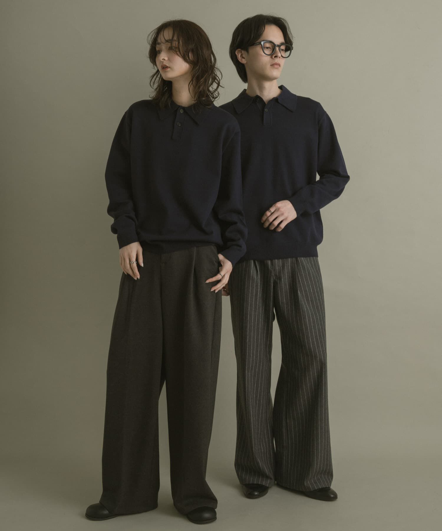 SENSE OF PLACE by URBAN RESEARCH「『一部WEB限定カラー』『洗濯可/毛玉防止』ストレッチニットポロシャツ」|ニット・セーター|