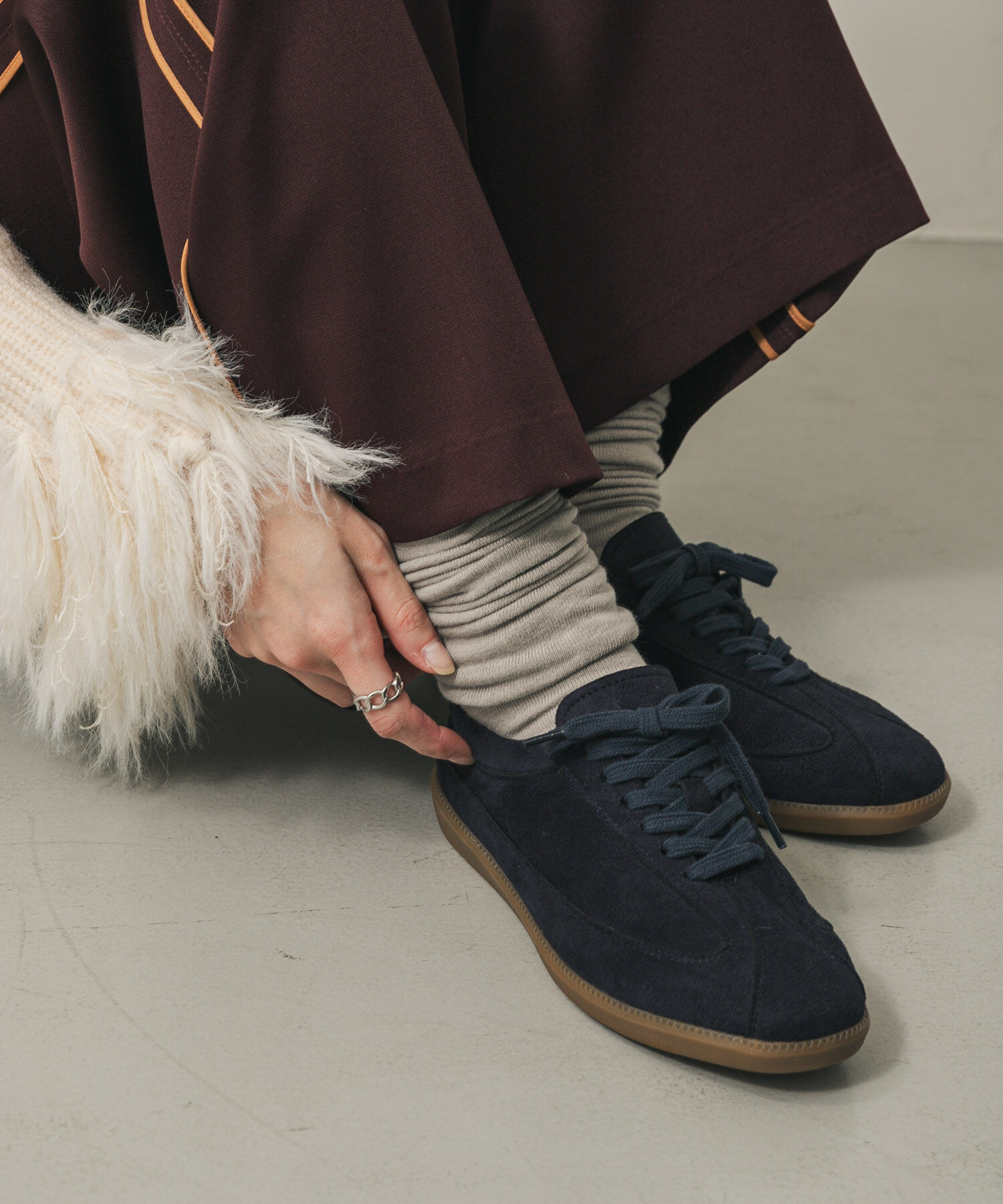 SENSE OF PLACE by URBAN RESEARCH「ジャーマントレーナースニーカー」|スニーカー|