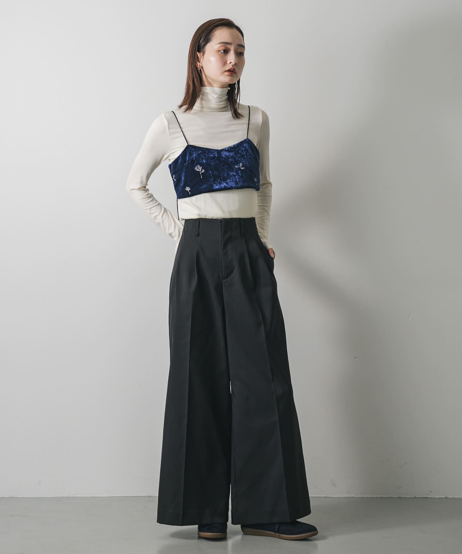 SENSE OF PLACE by URBAN RESEARCH「『毛玉防止』メローハイネックトップ」|Tシャツ・カットソー|