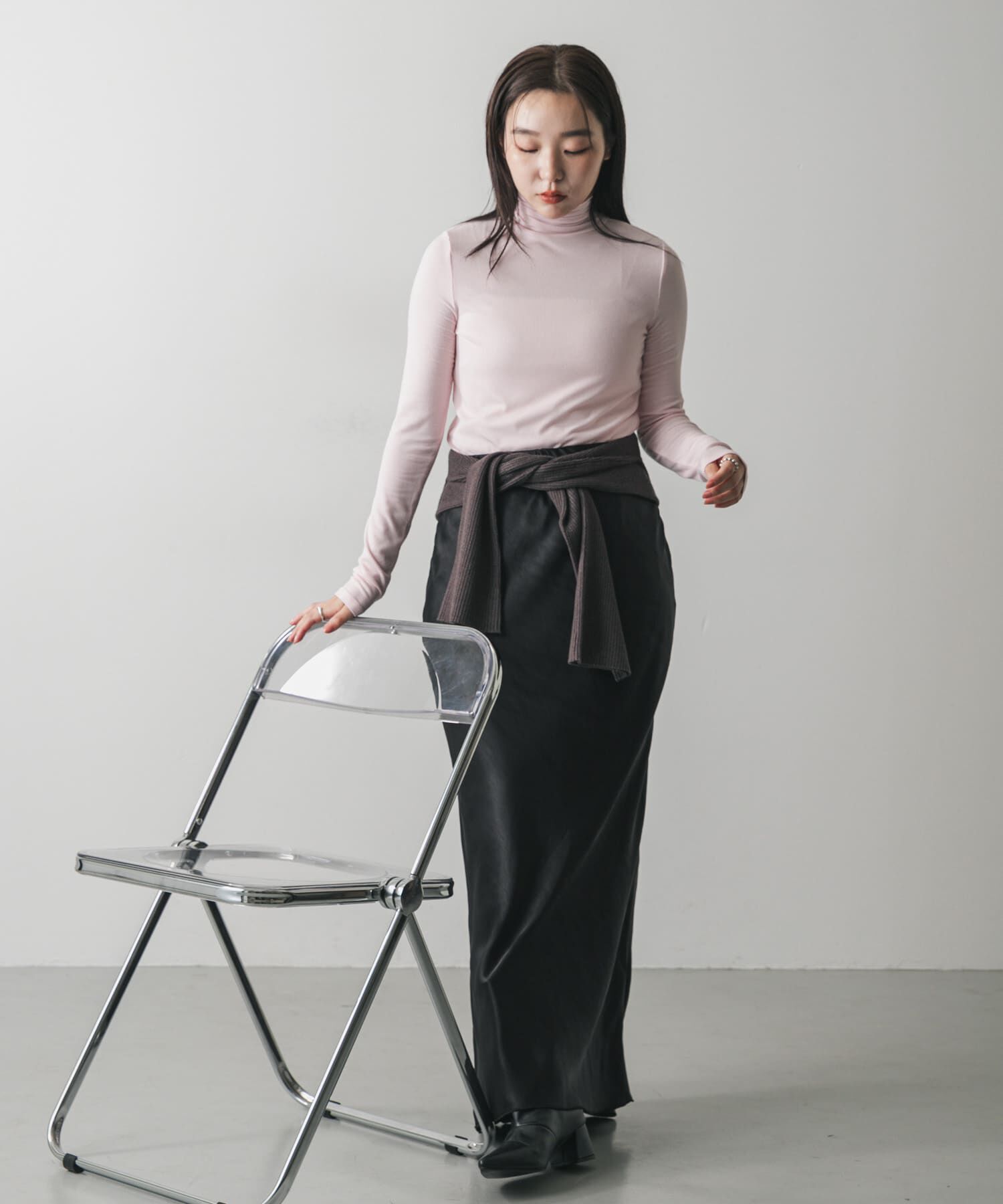 SENSE OF PLACE by URBAN RESEARCH「『毛玉防止』メローハイネックトップ」|Tシャツ・カットソー|