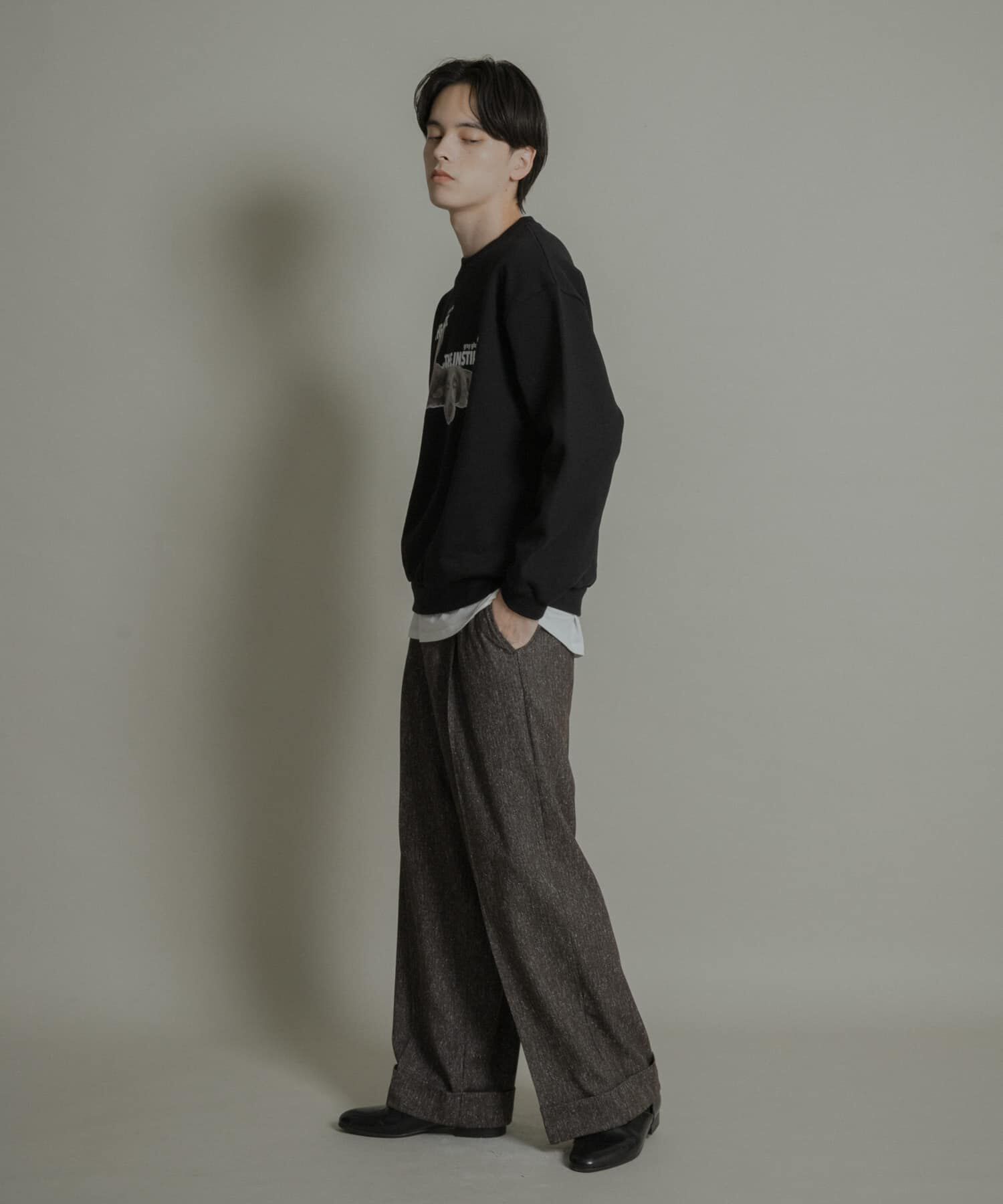 SENSE OF PLACE by URBAN RESEARCH「Dog graphic crew-neck Sweat」|スウェット・ジャージ|