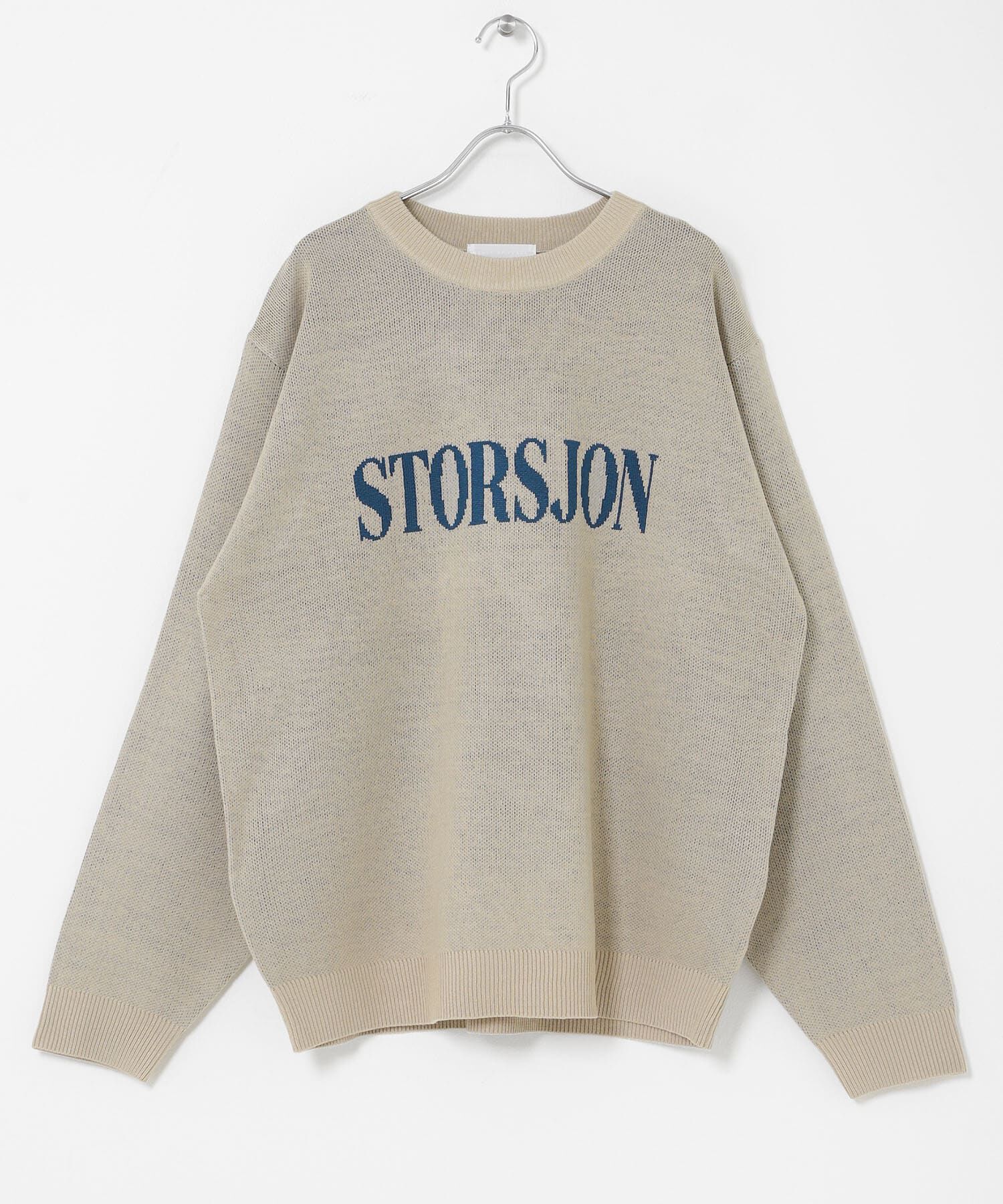 SENSE OF PLACE by URBAN RESEARCH「ロゴグラフィッククルーネックニット」|ニット・セーター|