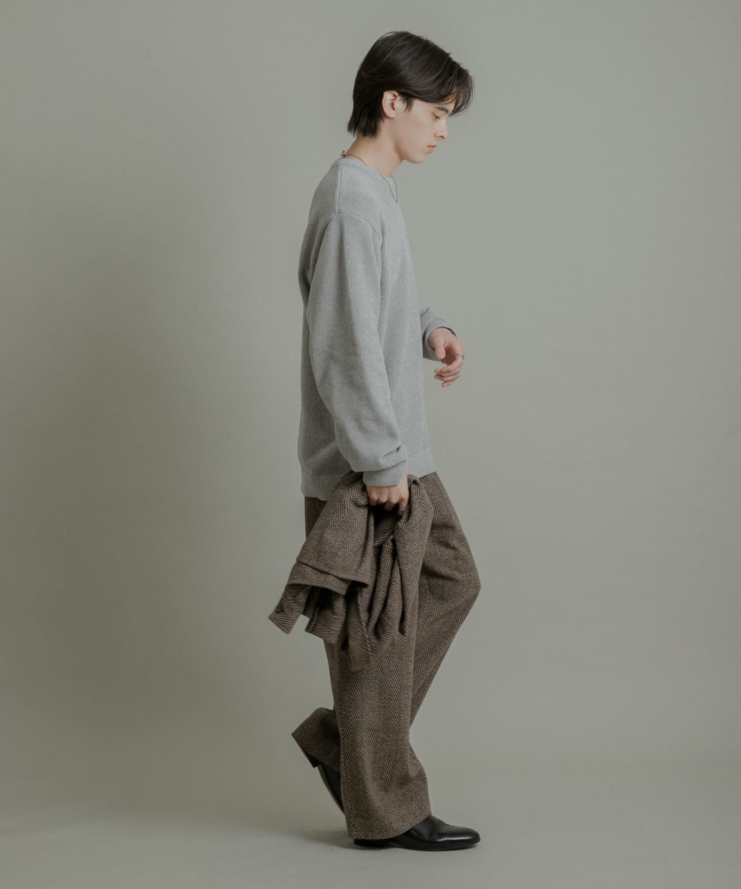 SENSE OF PLACE by URBAN RESEARCH「『洗濯可』モールニットプルオーバー」|ニット・セーター|