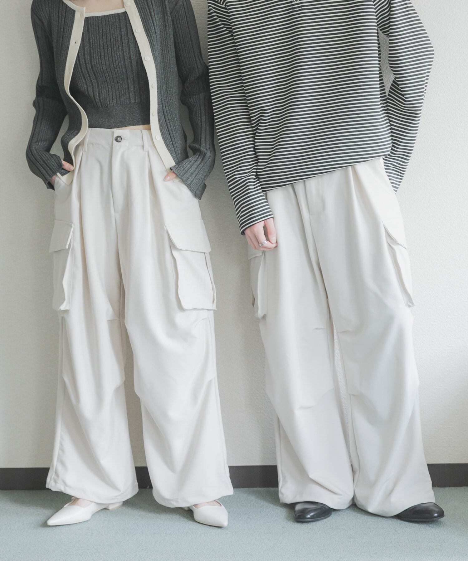 SENSE OF PLACE by URBAN RESEARCH「『ユニセックス』ワイドカーゴパンツ」|その他|