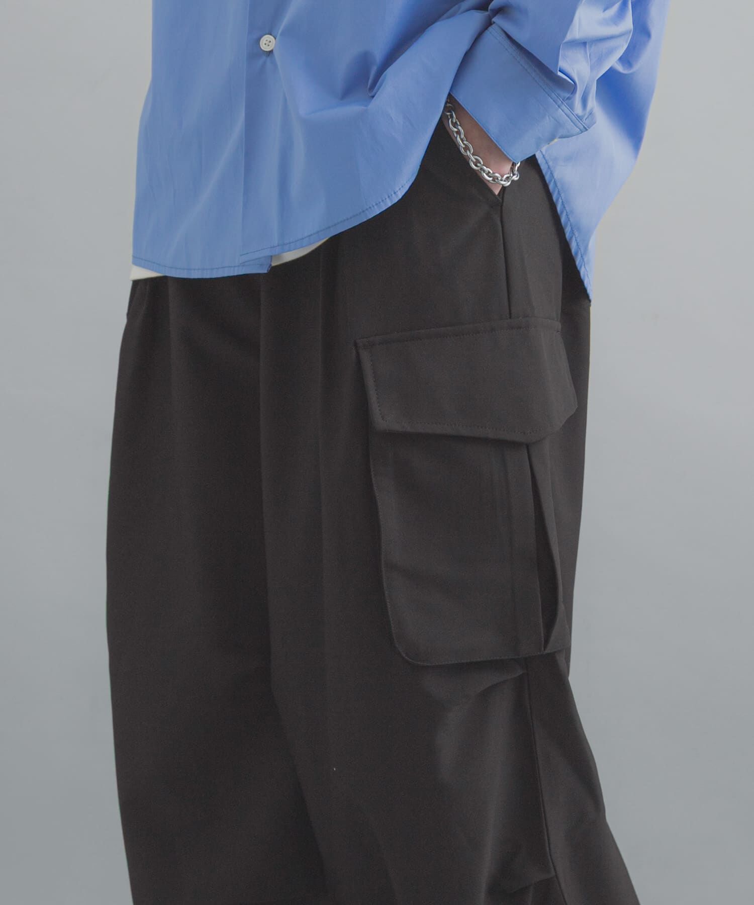 SENSE OF PLACE by URBAN RESEARCH「『ユニセックス』ワイドカーゴパンツ」|その他|