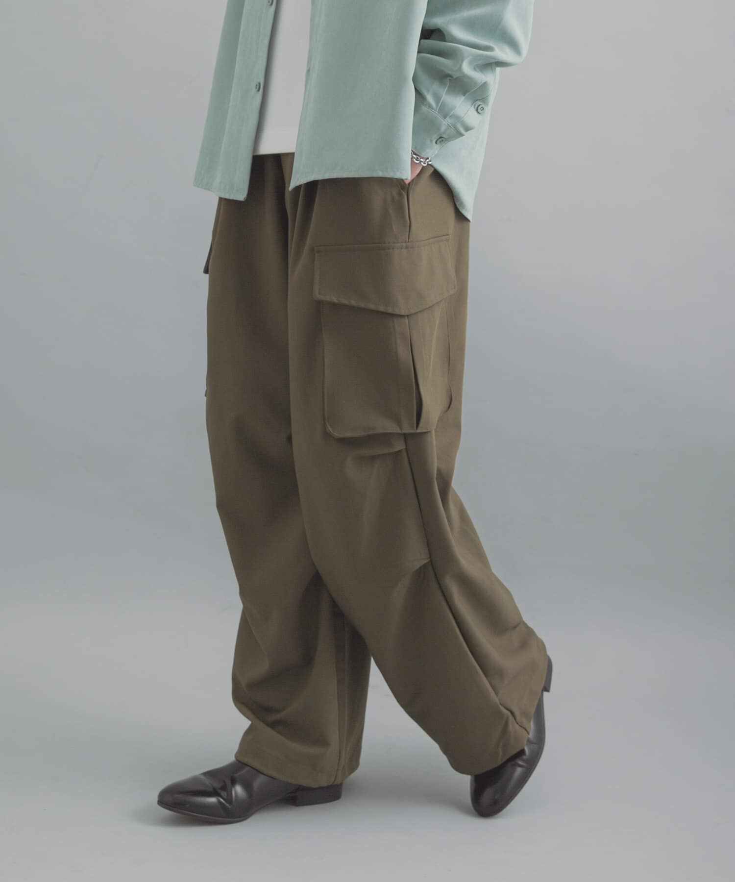 SENSE OF PLACE by URBAN RESEARCH「『ユニセックス』ワイドカーゴパンツ」|その他|