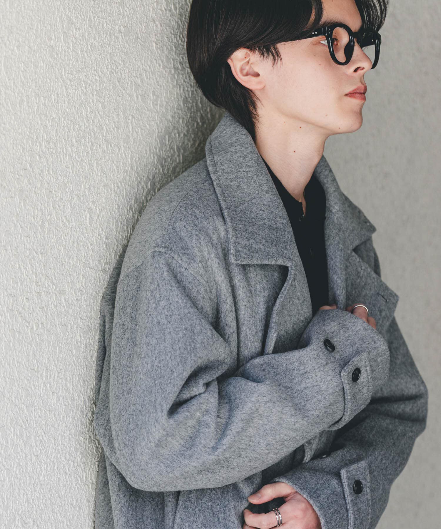 SENSE OF PLACE by URBAN RESEARCH「シャギーダブルスタンドブルゾン」|ブルゾン・スタジャン|