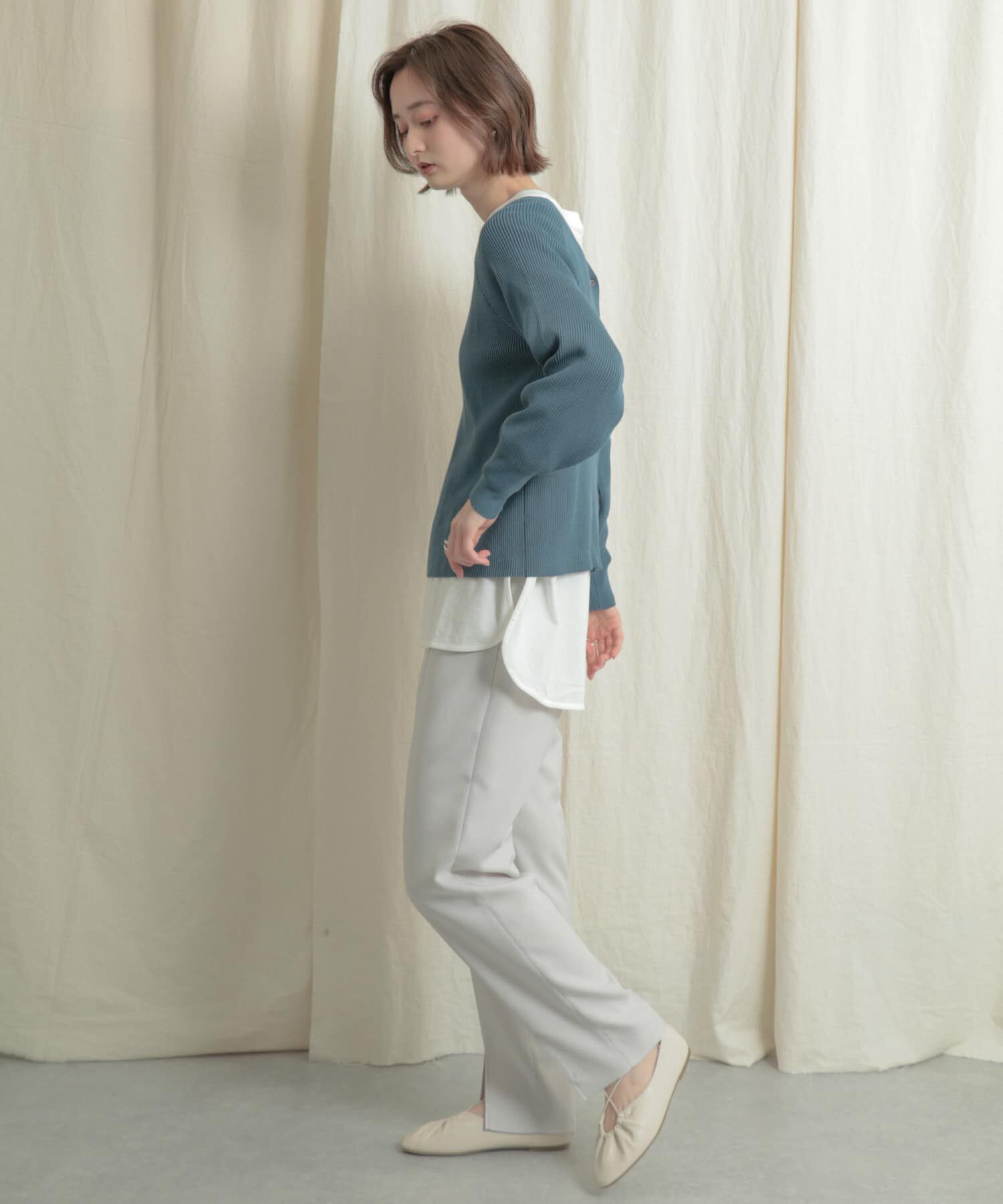 SENSE OF PLACE by URBAN RESEARCH「リネンライクスリットパンツ」|その他|