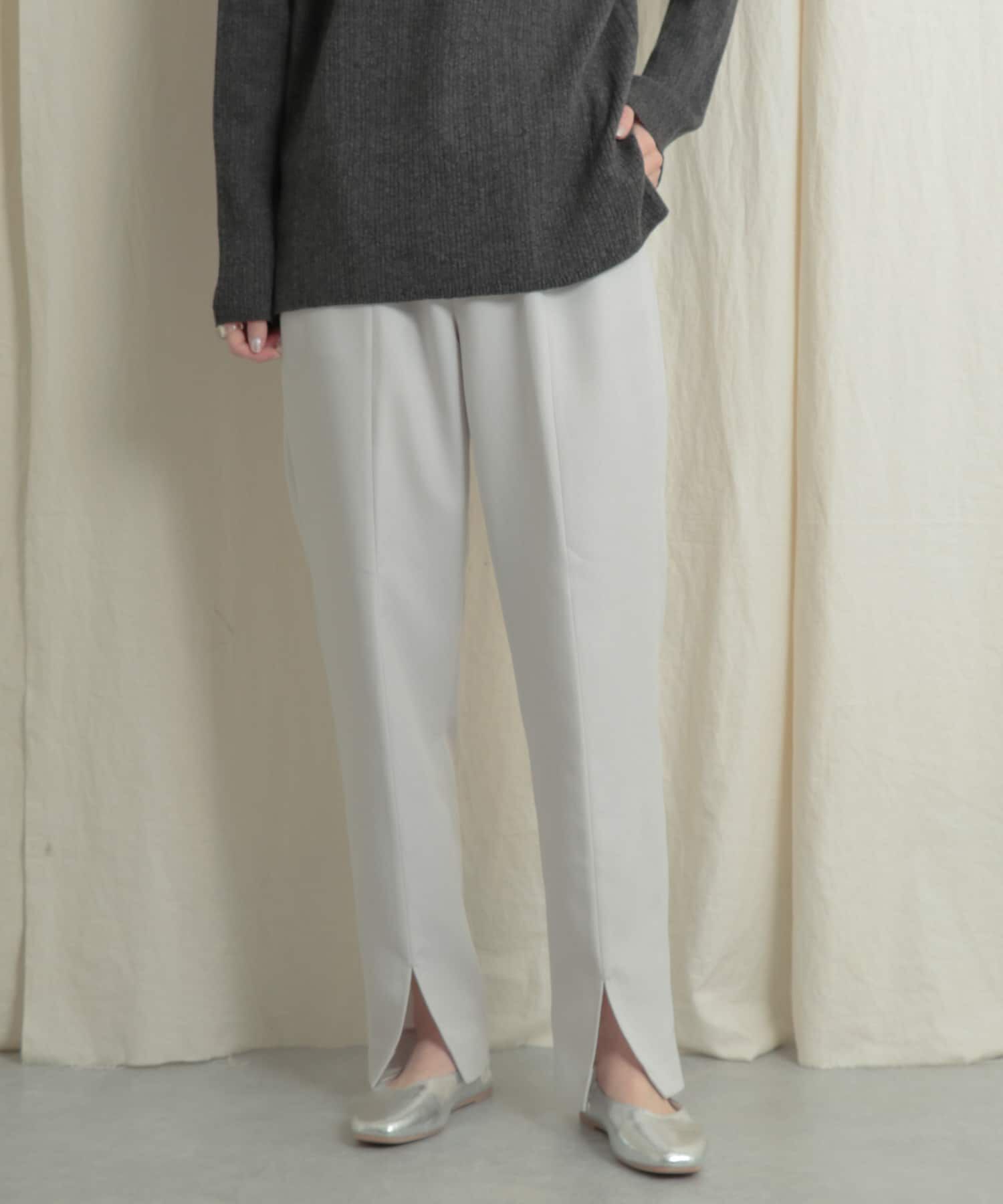 SENSE OF PLACE by URBAN RESEARCH「リネンライクスリットパンツ」|その他|
