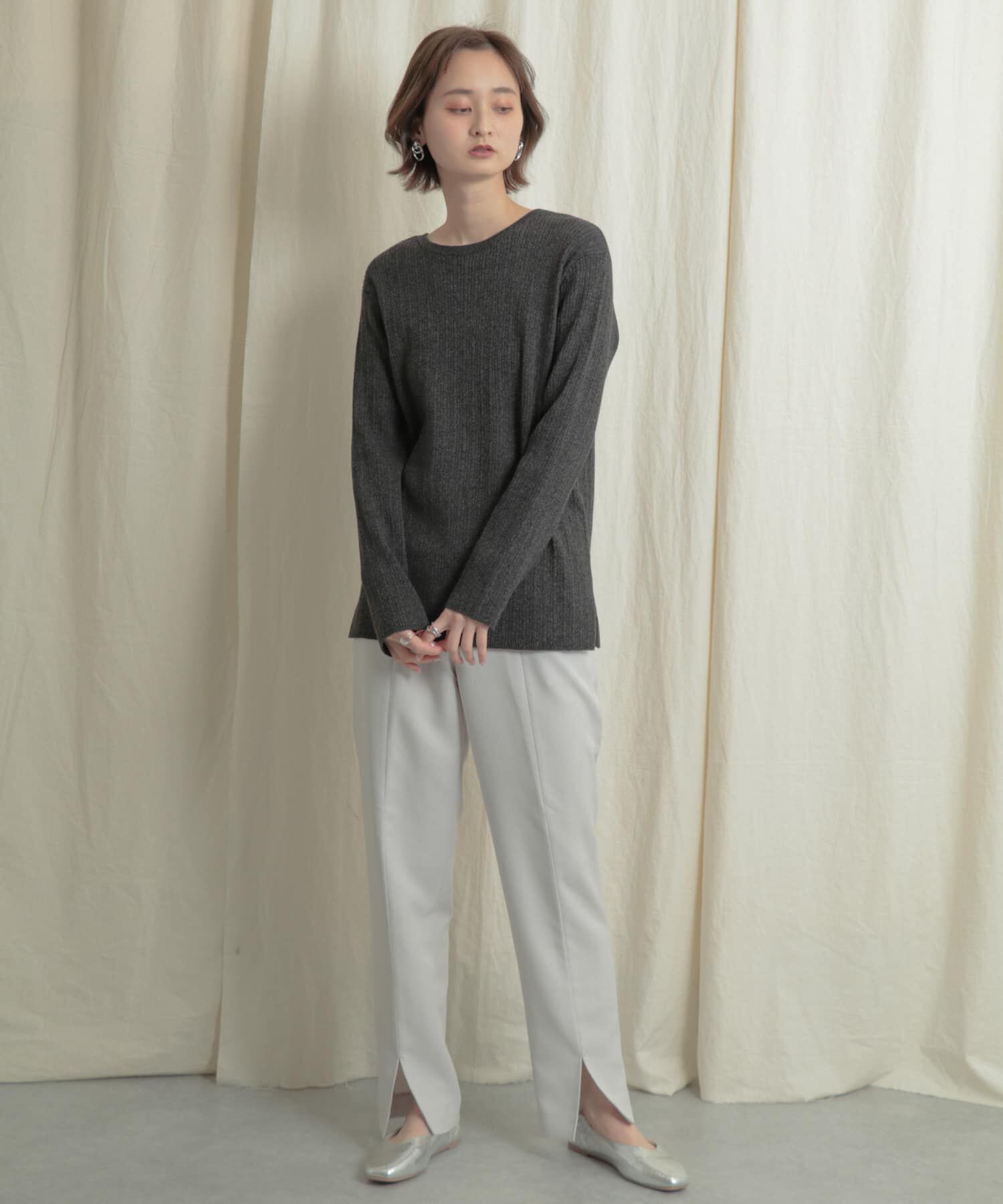 SENSE OF PLACE by URBAN RESEARCH「リネンライクスリットパンツ」|その他|