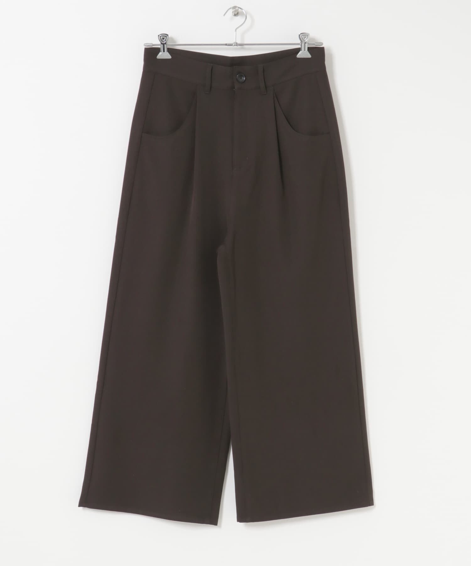 SENSE OF PLACE by URBAN RESEARCH「ラウンドポケットワンタックワイドスラックス」|その他|