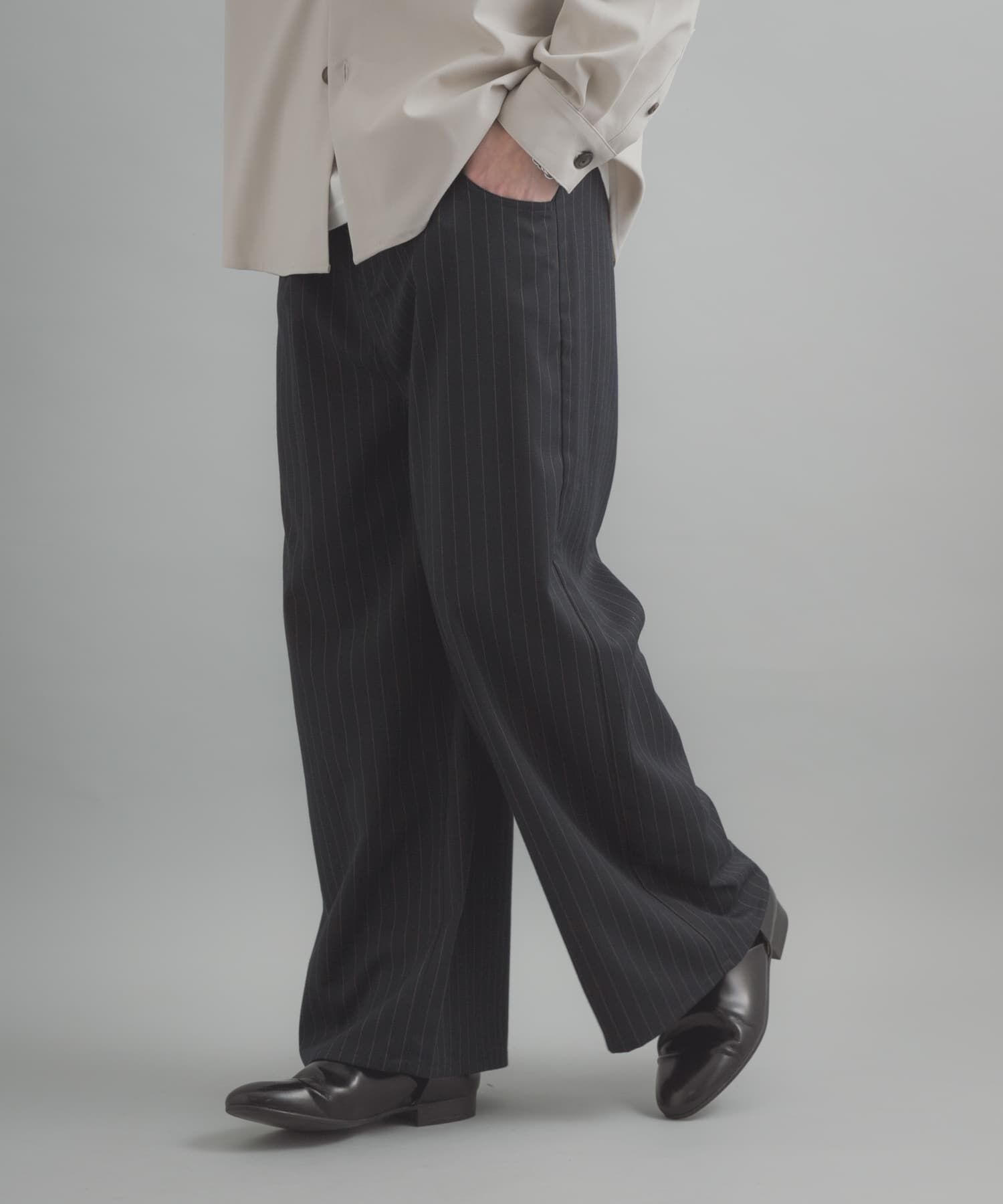 SENSE OF PLACE by URBAN RESEARCH「ラウンドポケットワンタックワイドスラックス」|その他|