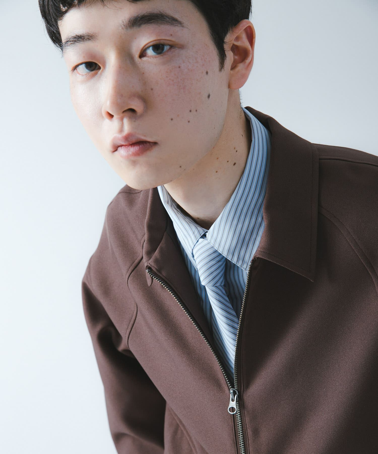 SENSE OF PLACE by URBAN RESEARCH「『撥水/防花粉』SKINProofジップブルゾン」|ブルゾン・スタジャン|