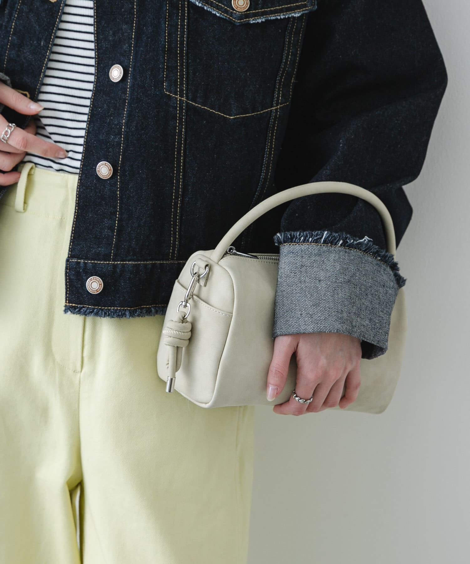 SENSE OF PLACE by URBAN RESEARCH「ラウンドスクエアソフトバッグ」|ハンドバッグ|