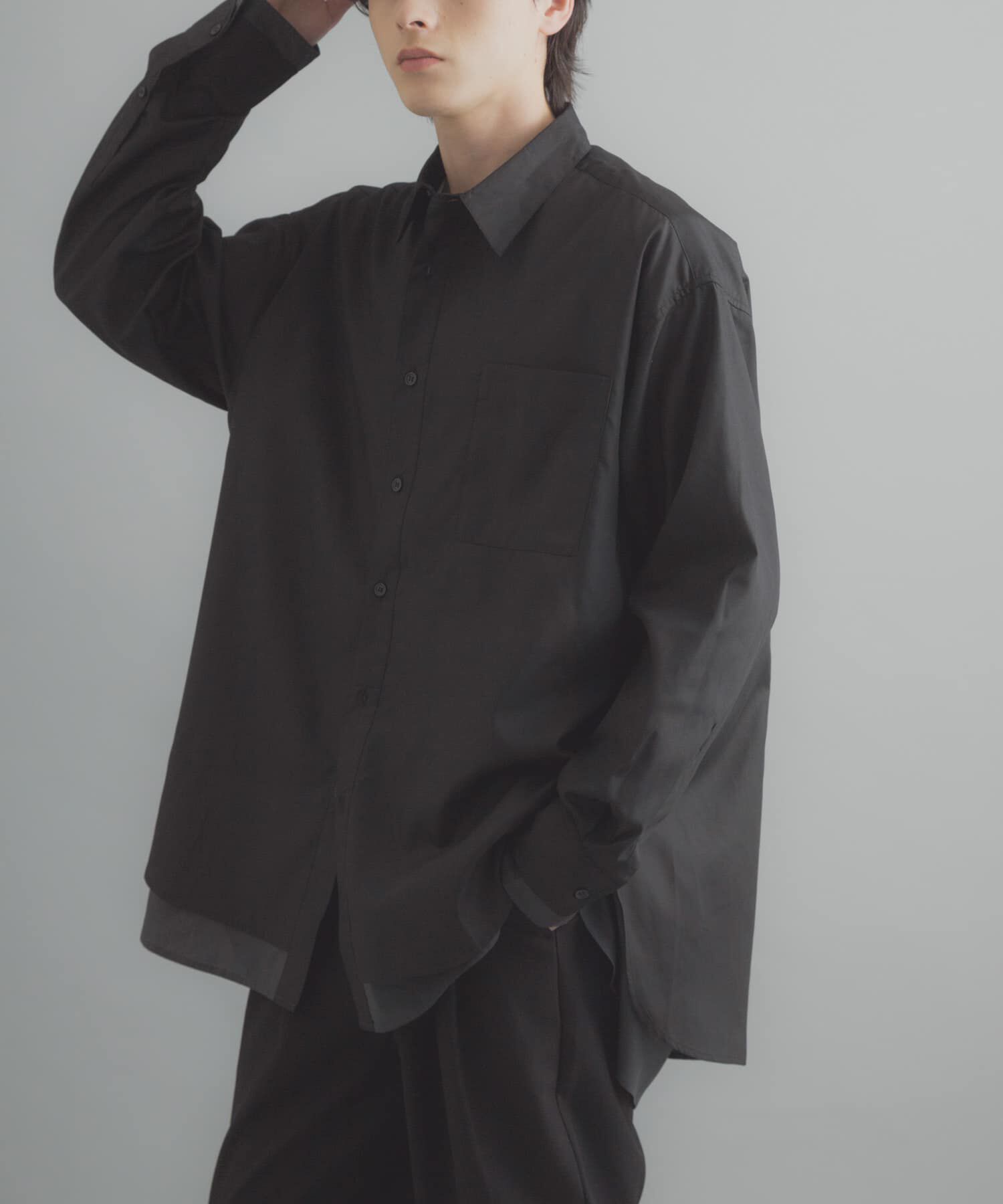 SENSE OF PLACE by URBAN RESEARCH「レイヤードレギュラーカラーシャツ」|シャツ・ブラウス|