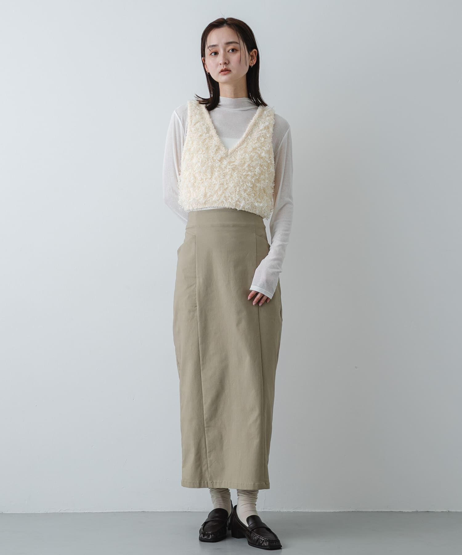 SENSE OF PLACE by URBAN RESEARCH「ワイドスクエアギャザーローファー」|ローファー|