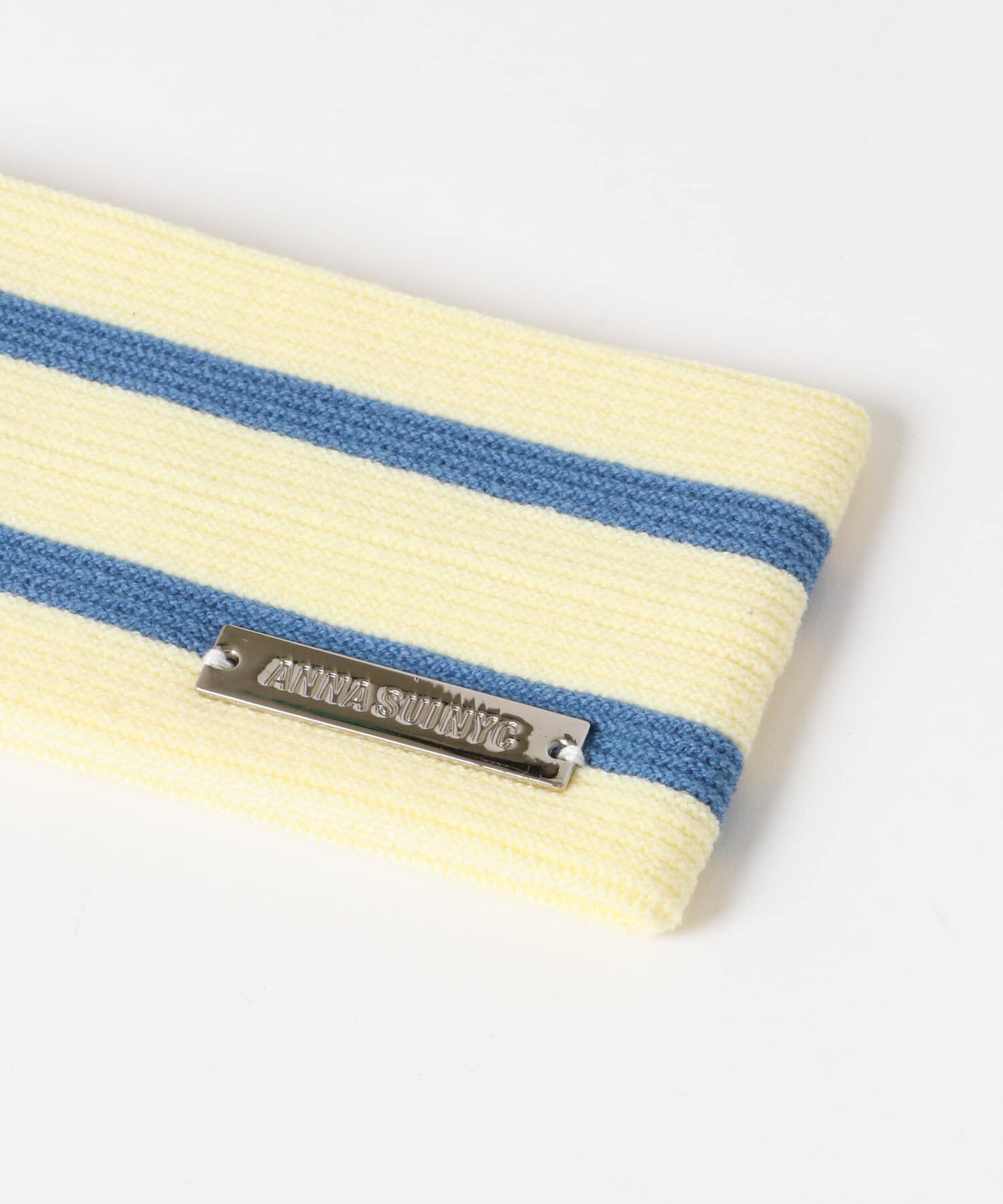 SENSE OF PLACE by URBAN RESEARCH「ANNA SUI NYC　ボーダーニットヘッドバンド」|ヘアバンド|