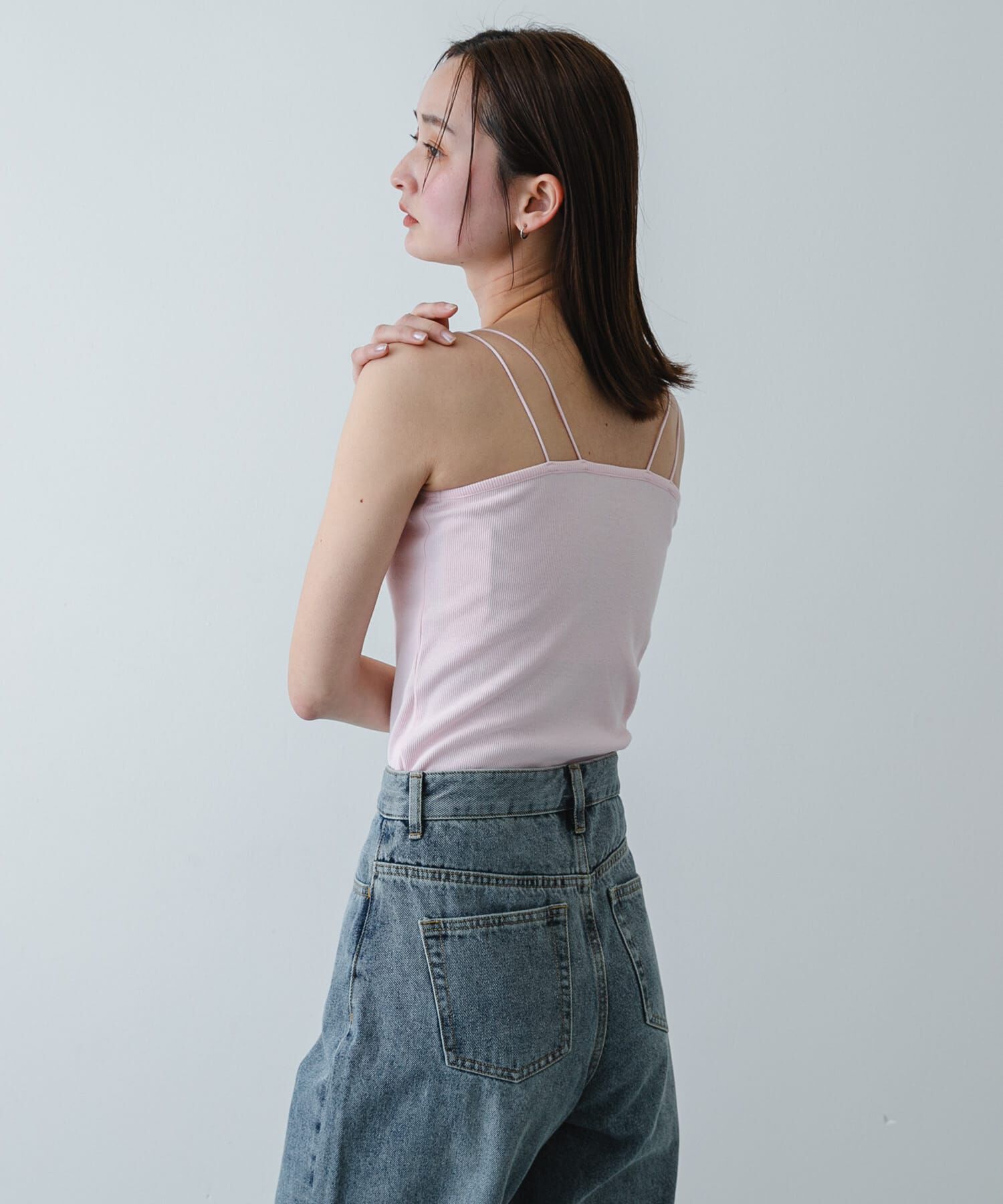 SENSE OF PLACE by URBAN RESEARCH「ダブルストラップカップツキキャミソール」|キャミソール|