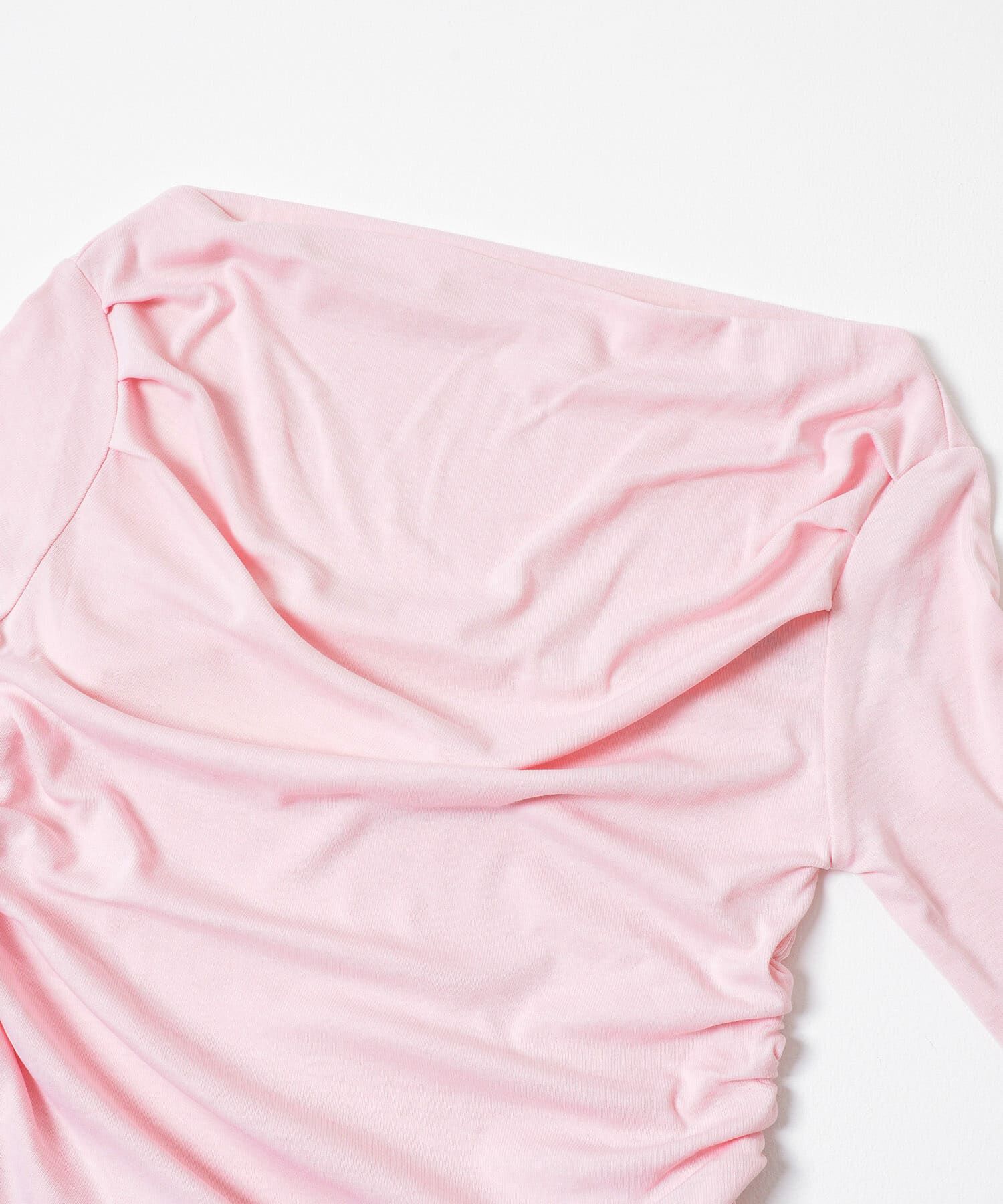 SENSE OF PLACE by URBAN RESEARCH「シアードレープリブトップ」|Tシャツ・カットソー|