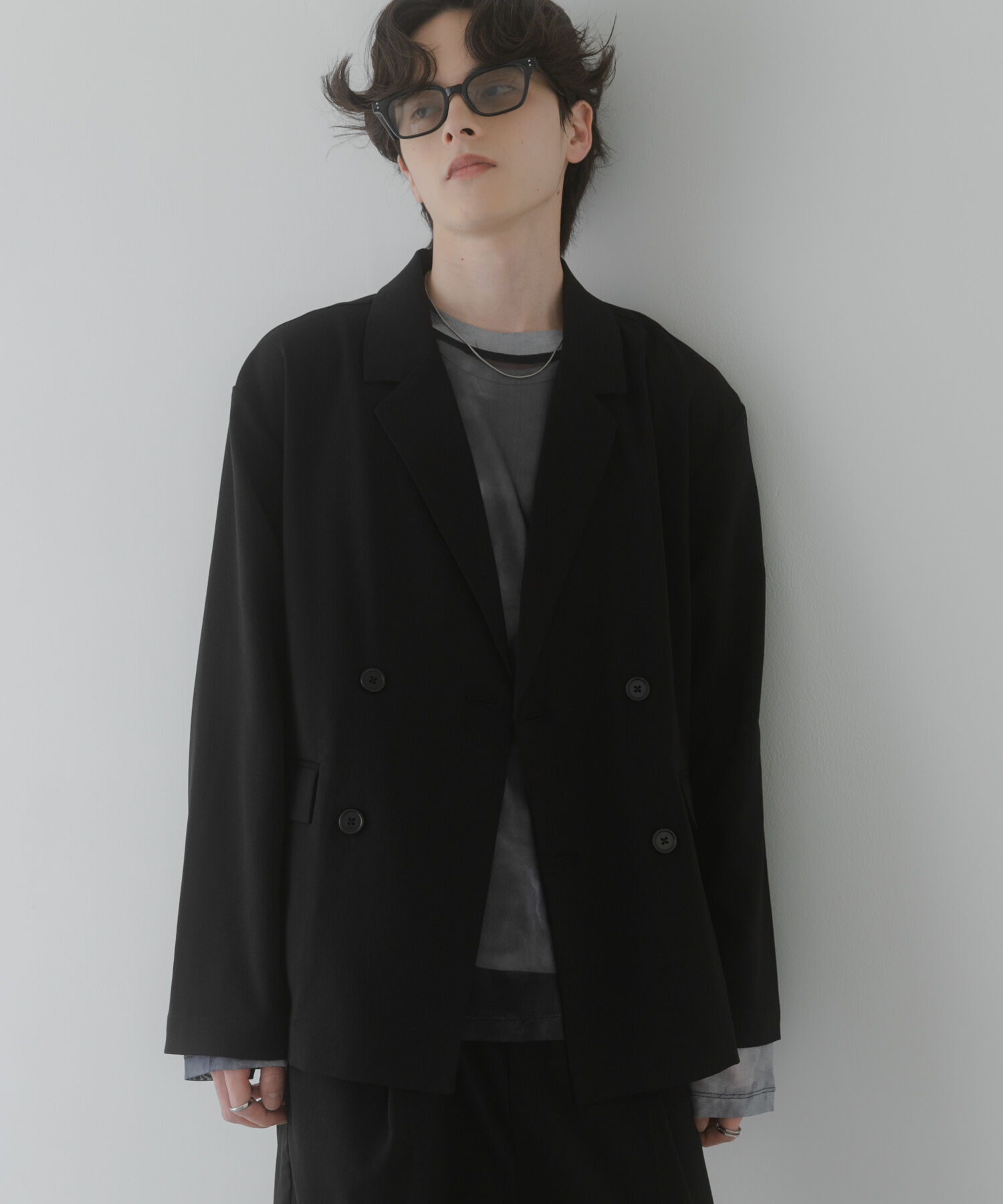 SENSE OF PLACE by URBAN RESEARCH「『イージーケア/速乾』リネンライクダブルテーラードジャケット」|その他|