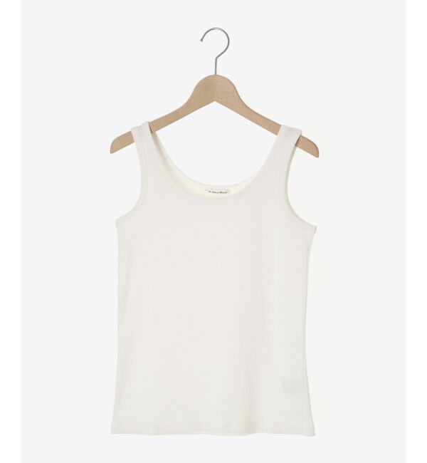 le.coeur blanc「COTTONストレッチテレコタンク」|タンクトップ|