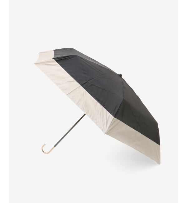 le.coeur blanc「PUバイカラーミニ コンパクト折りたたみ傘」|傘|