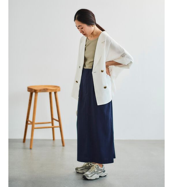 le.coeur blanc「《WEB限定アイテム》Basicテレコタンクトップ」|タンクトップ|