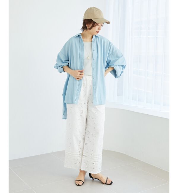  「スクエアニットタンク」|タンクトップ|