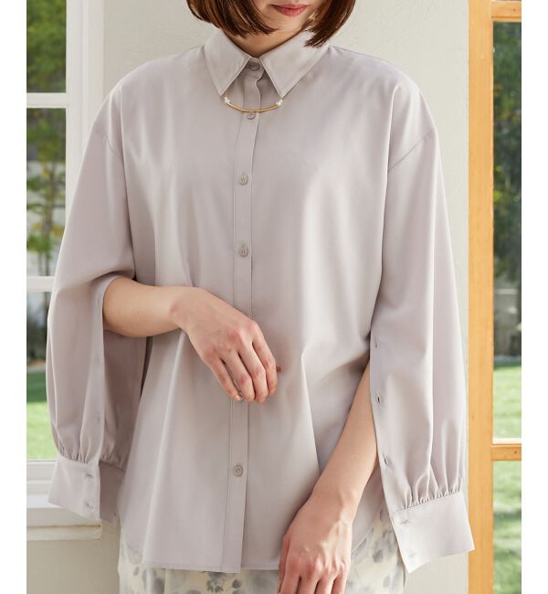 MAJESTICLEGON「アクセサリー付きマルチシャツ」|シャツ・ブラウス|ｸﾞﾚｰｼﾞｭ