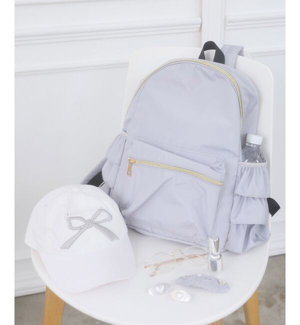 MAJESTICLEGON「サイドフリルリュック」|リュック|