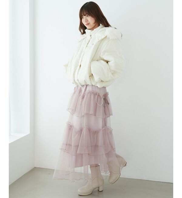  「2way中綿フードブルゾン」|ブルゾン・スタジャン|