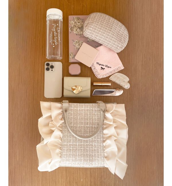  「ツイードフリルショルダーバッグ」|ショルダー・メッセンジャー|