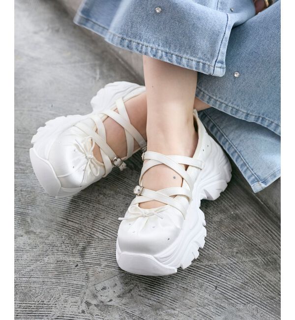  「キラキラサテンバレエスニーカー」|その他|