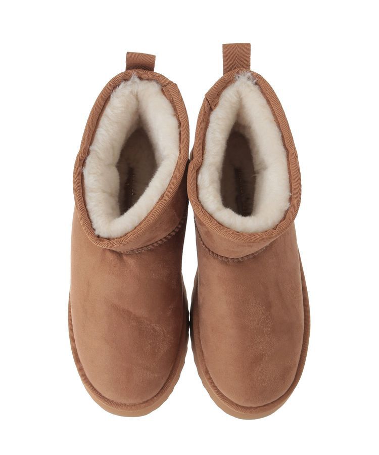 earth music&ecology「ORiental TRaffic ムートンタッチブーツ」|ショートブーツ|