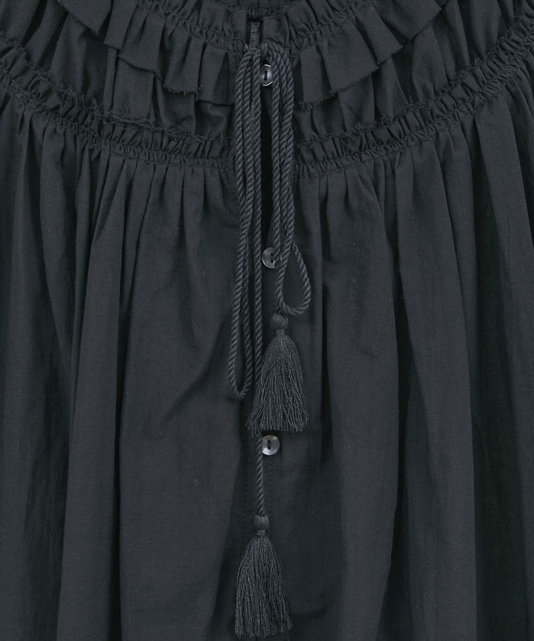 earth music&ecology「ギャザーロングワンピース」|ワンピース|