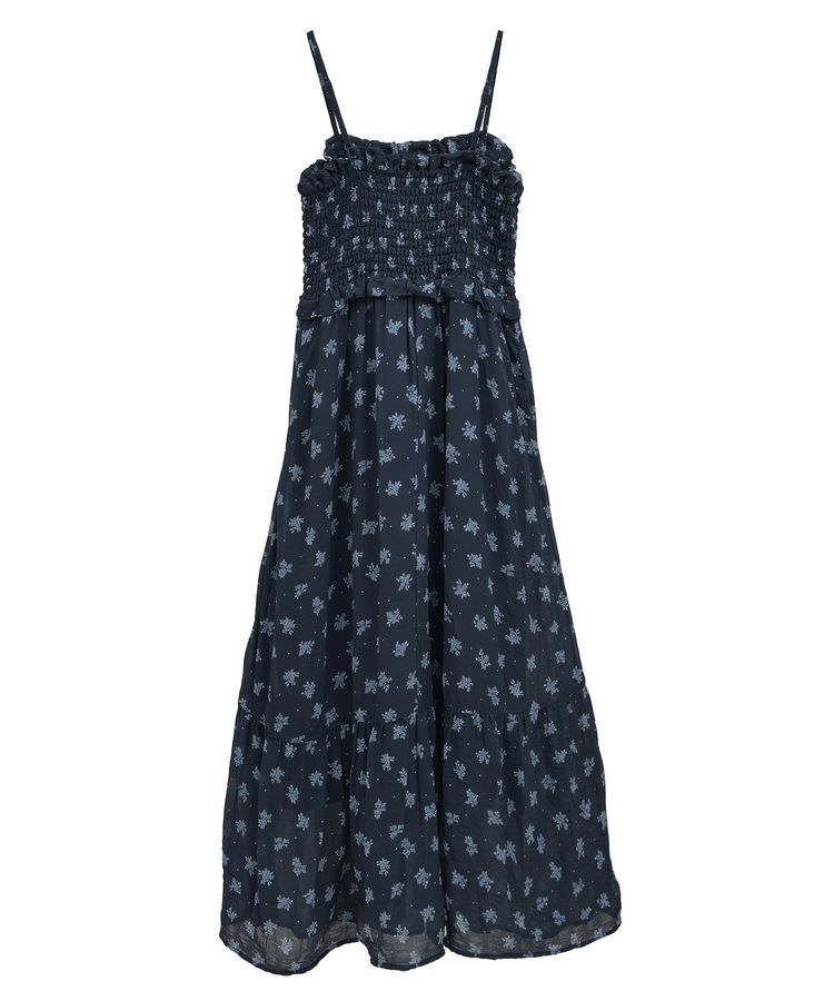 earth music&ecology「花柄シアーポップコーンキャミワンピース」|ワンピース|