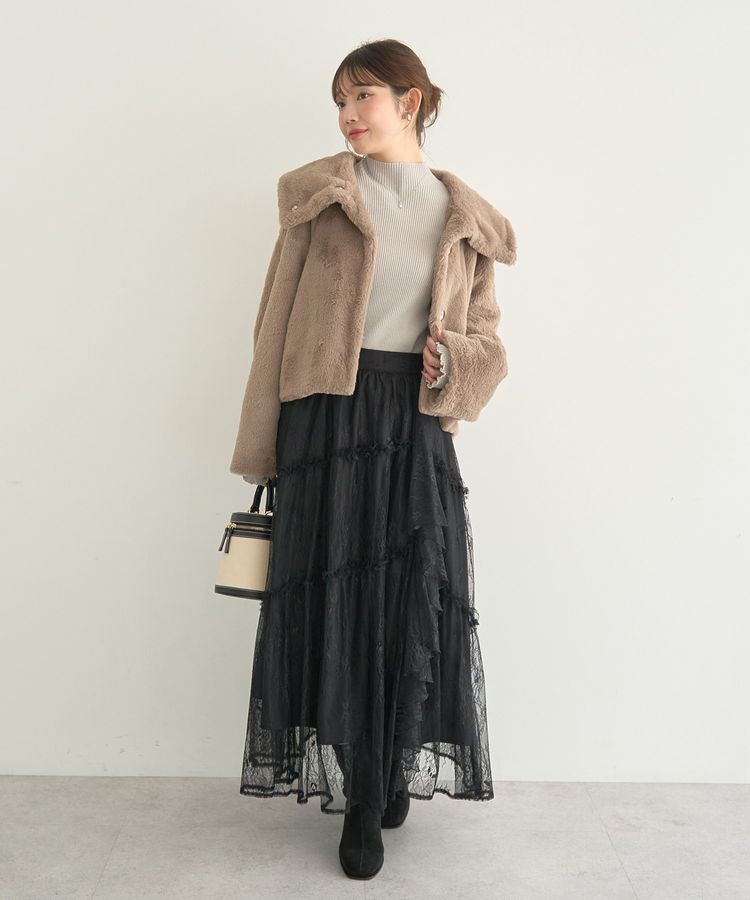 earth music&ecology「ORiental TRaffic フェイクスエードショートブーツ」|ショートブーツ|