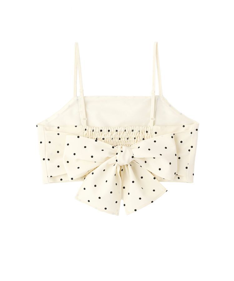 earth music&ecology「2WAYドットリボンビスチェ」|ベスト・ジレ|