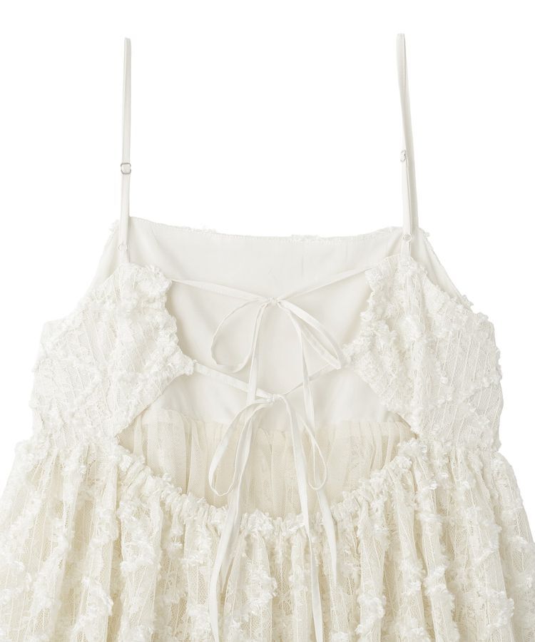 earth music&ecology「フリンジレースキャミビスチェ」|ベスト・ジレ|