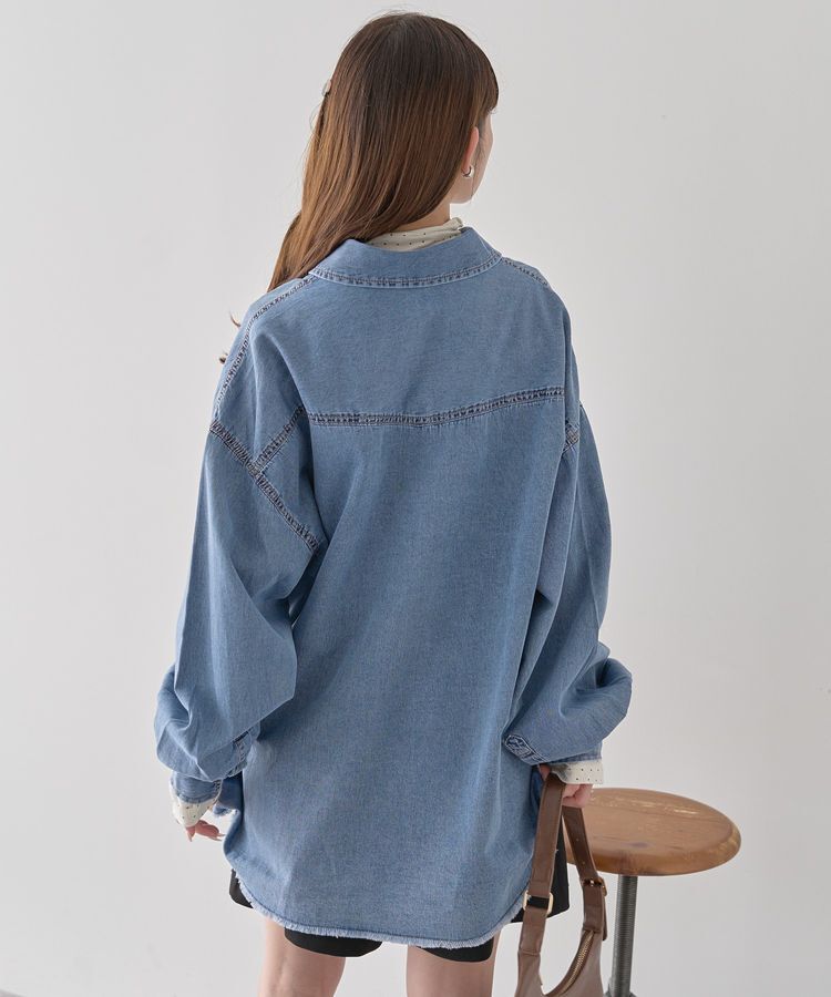 earth music&ecology「ウエスタンデニムシャツ」|シャツ・ブラウス|