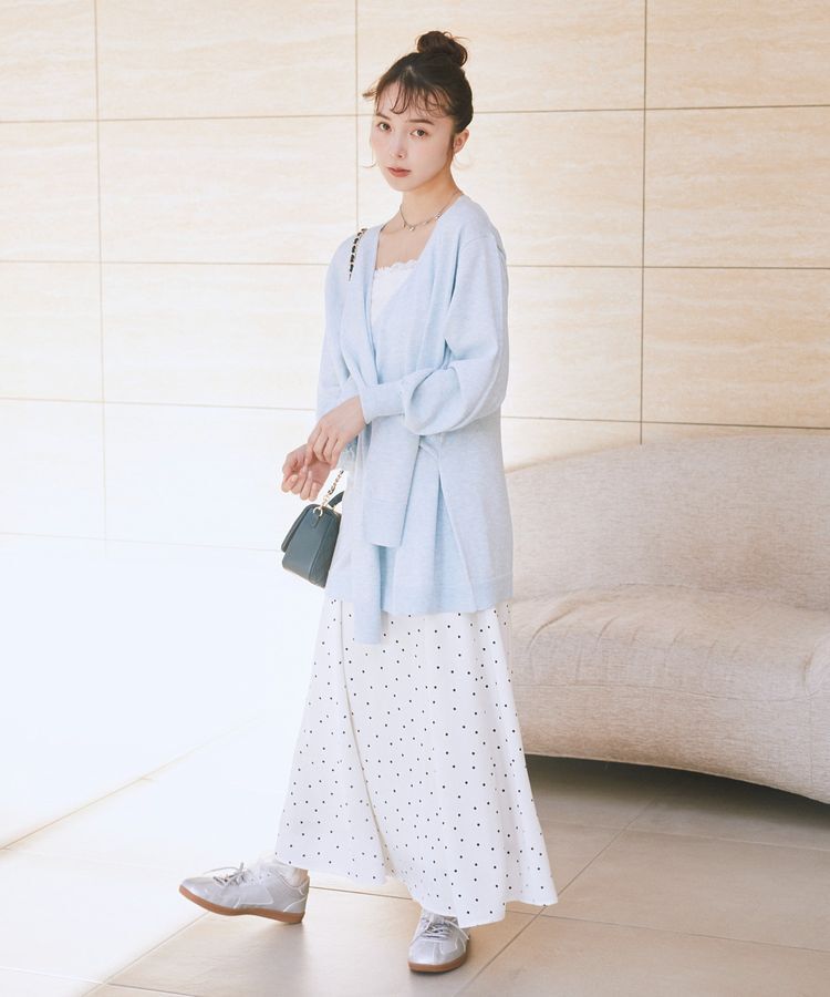 earth music&ecology「チャーム付きWリボンスニーカー」|スニーカー|