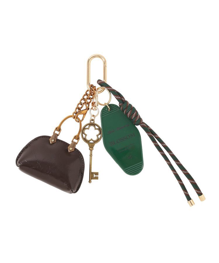 earth music&ecology「KEY＆バッグプレッピーチャーム」|モバイルケース|