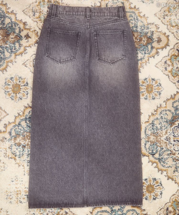 AMERICAN HOLIC「ラインストーンデニムスカート/Disney」|タイト|
