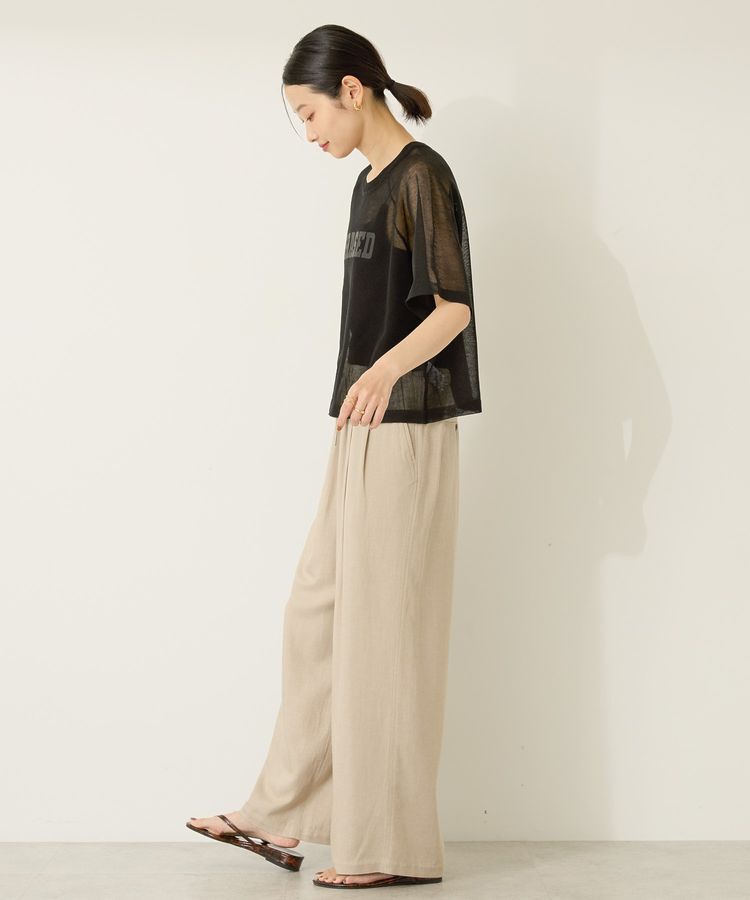 AMERICAN HOLIC「プリントロゴシアーニットプルオーバー」|ニット・セーター|